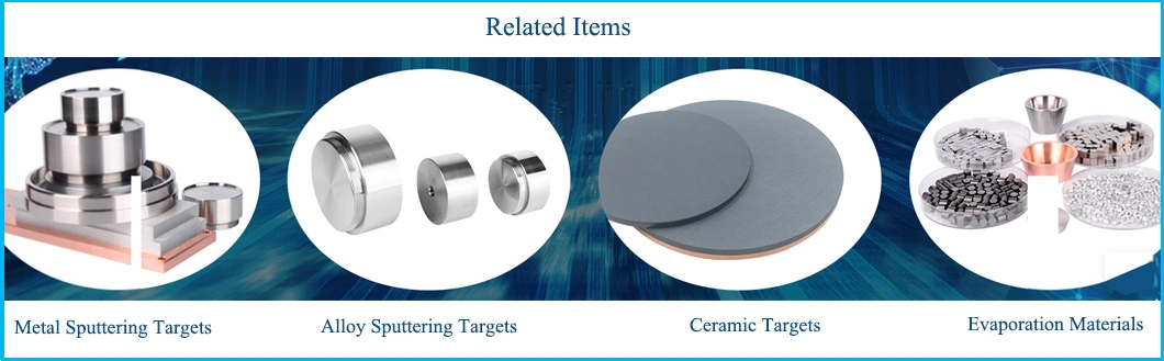 Evaporation Materials Metal Mo Molybdenum Pellets for PVD Coating